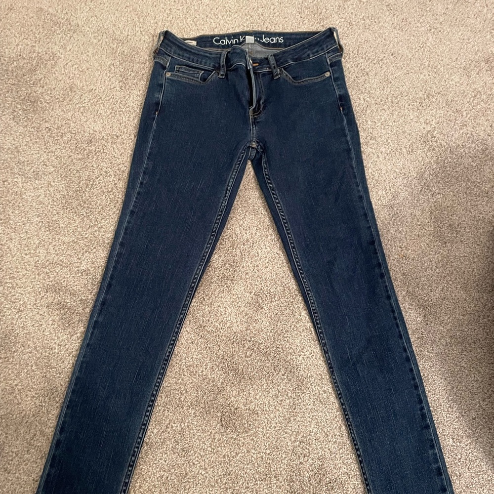 Calvin Klein jeans/ worn a few times/ size 2